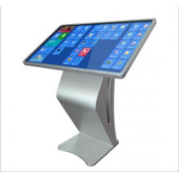 Интерактивный киоск, диагональ 49" дюймов, напольная подставка формы "К"