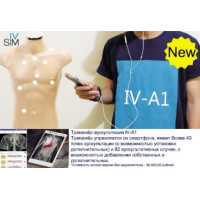 Тренажёр по Аускультации IV-A1 с патологиями лёгких, вызванных коронавирусом